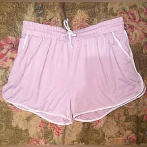Shosho Lilac Women's Booty Shorts with Pockets